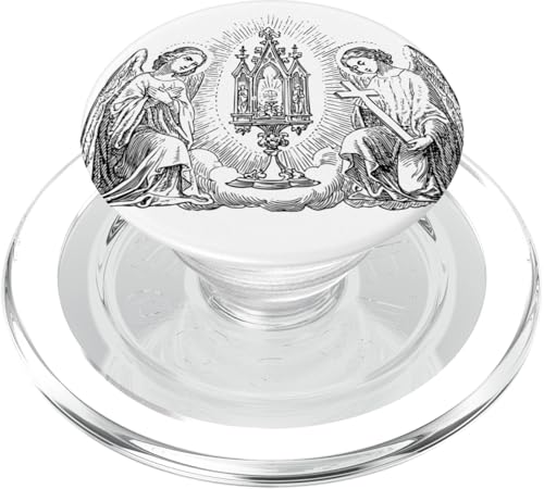 Andoration Angels Vintage Traditionelle katholische Heilige Eucharistie PopSockets PopGrip für MagSafe von Happy Catholics