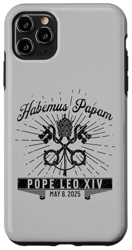 Habemus Papam Katholische Kirche New Pape Leo XIV Hülle für iPhone 11 Pro Max Habemus Papam Katholische Kirche New Pape Leo XIV Hülle für iPhone 11 Pro Max von Happy Catholics