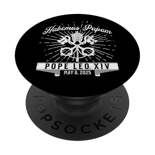 Habemus Papam Katholische Kirche New Pape Leo XIV PopSockets Klebender PopGrip Habemus Papam Katholische Kirche New Pape Leo XIV PopSockets Klebender PopGrip von Happy Catholics