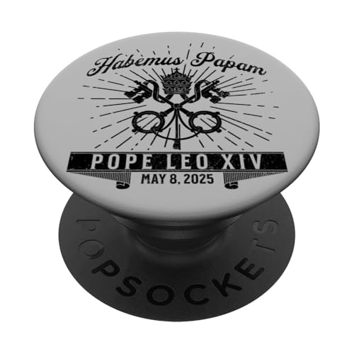 Habemus Papam Katholische Kirche New Pape Leo XIV PopSockets Klebender PopGrip Habemus Papam Katholische Kirche New Pape Leo XIV PopSockets Klebender PopGrip von Happy Catholics