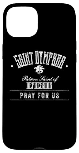 Heilige Dymphna, Schutzpatron der Depression, Seelesengesundheit, Lilie Hülle für iPhone 15 Plus Heilige Dymphna, Schutzpatron der Depression, Seelesengesundheit, Lilie Hülle für iPhone 15 Plus von Happy Catholics