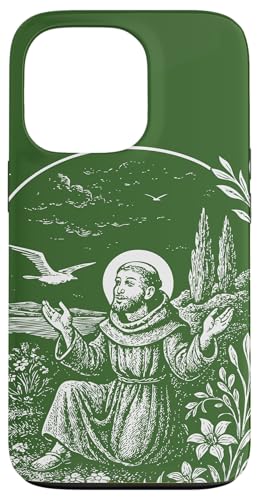 Heiliger Franziskus von Assisi Vintage Saints Katholische Ökologie Tiere Hülle für iPhone 13 Pro Heiliger Franziskus von Assisi Vintage Saints Katholische Ökologie Tiere Hülle für iPhone 13 Pro von Happy Catholics