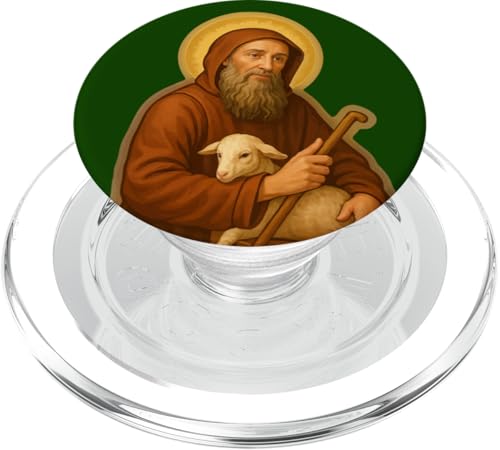 Heiliger Franziskus von Paola Konfirmation katholischer Schutzpatron PopSockets PopGrip für MagSafe Heiliger Franziskus von Paola Konfirmation katholischer Schutzpatron PopSockets PopGrip für MagSafe von Happy Catholics