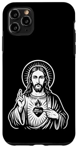 Heiliges Herz Jesu Christi Katholische Kunst Hülle für iPhone 11 Pro Max von Happy Catholics