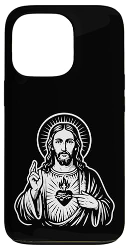 Heiliges Herz Jesu Christi Katholische Kunst Hülle für iPhone 13 Pro von Happy Catholics