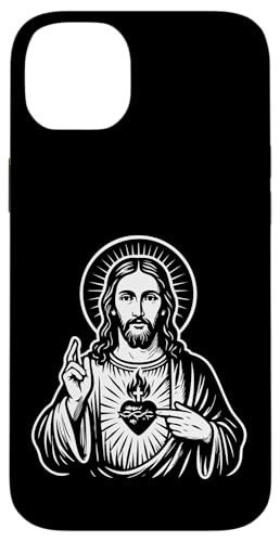 Heiliges Herz Jesu Christi Katholische Kunst Hülle für iPhone 14 Plus von Happy Catholics