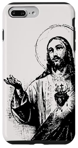 Heiliges Herz Jesu Christi Vintage Kunst katholisch Hülle für iPhone 7 Plus/8 Plus Heiliges Herz Jesu Christi Vintage Kunst katholisch Hülle für iPhone 7 Plus/8 Plus von Happy Catholics
