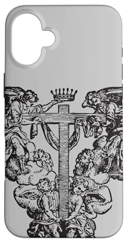 Jesus is King Missale Romanum Traditionelle katholische Engel Hülle für iPhone 16 Plus Jesus is King Missale Romanum Traditionelle katholische Engel Hülle für iPhone 16 Plus von Happy Catholics