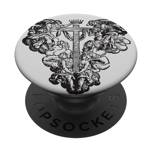 Jesus is King Missale Romanum Traditionelle katholische Engel PopSockets Klebender PopGrip Jesus is King Missale Romanum Traditionelle katholische Engel PopSockets Klebender PopGrip von Happy Catholics