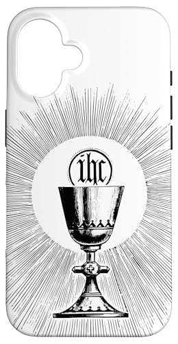 Kelch für katholische Messe, Eucharistie, Erstkommunion Hülle für iPhone 16 Kelch für katholische Messe, Eucharistie, Erstkommunion Hülle für iPhone 16 von Happy Catholics