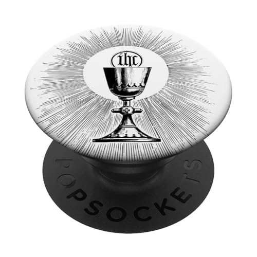 Kelch für katholische Messe, Eucharistie, Erstkommunion PopSockets Klebender PopGrip Kelch für katholische Messe, Eucharistie, Erstkommunion PopSockets Klebender PopGrip von Happy Catholics