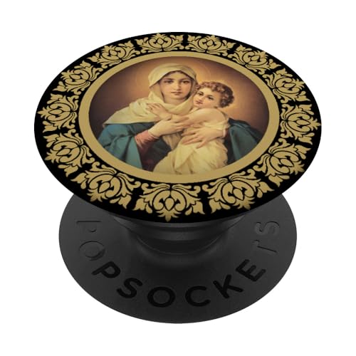 Muttergottes von Schönstatt Mutter dreimal bewundernswerte PopSockets mit austauschbarem PopGrip von Happy Catholics