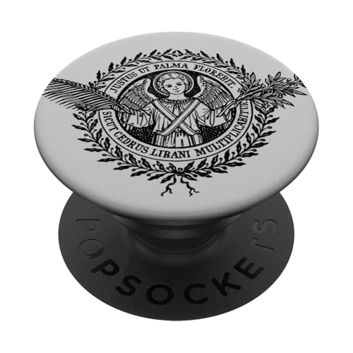 Palma Florebit Traditionelle lateinische Vulgate Vintage katholisch PopSockets Klebender PopGrip Palma Florebit Traditionelle lateinische Vulgate Vintage katholisch PopSockets Klebender PopGrip von Happy Catholics