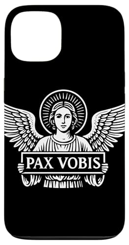 Pax Vobis Frieden mit dir Katholische traditionelle lateinische Messe Hülle für iPhone 13 von Happy Catholics