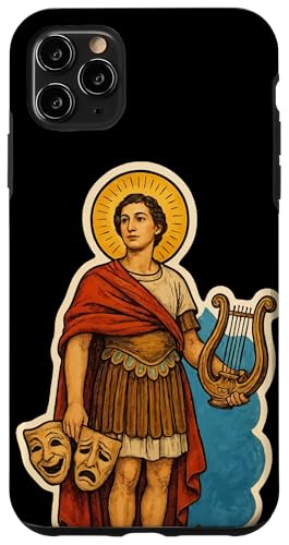 St Genesius Schutzpatron der Schauspieler Theater Comics katholisch Hülle für iPhone 11 Pro Max St Genesius Schutzpatron der Schauspieler Theater Comics katholisch Hülle für iPhone 11 Pro Max von Happy Catholics