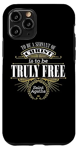 St. Agatha von Sizilien geben wirklich katholische Heilig Hülle für iPhone 11 Pro von Happy Catholics