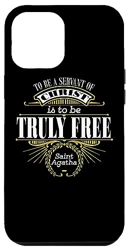 St. Agatha von Sizilien geben wirklich katholische Heilig Hülle für iPhone 12 Pro Max St. Agatha von Sizilien geben wirklich katholische Heilig Hülle für iPhone 12 Pro Max von Happy Catholics
