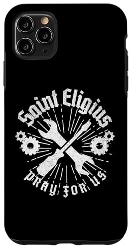 St. Eligius katholischer Schutzpatron der Mechaniker Autoschlüssel Hülle für iPhone 11 Pro Max von Happy Catholics