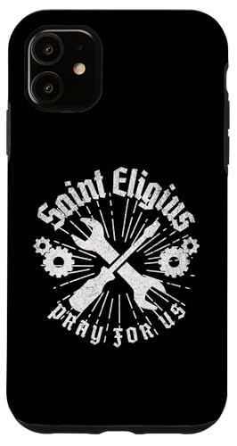 St. Eligius katholischer Schutzpatron der Mechaniker Autoschlüssel Hülle für iPhone 11 St. Eligius katholischer Schutzpatron der Mechaniker Autoschlüssel Hülle für iPhone 11 von Happy Catholics