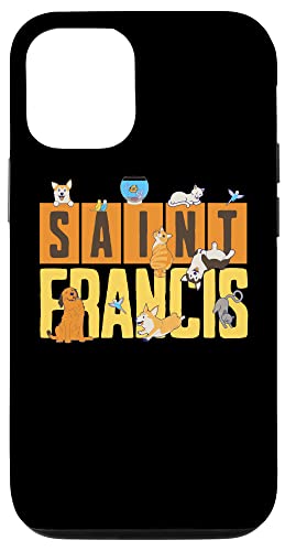 St. Francis of Assisi Schutzpatron Saint of Animals Pets Catholic Hülle für iPhone 12/12 Pro von Happy Catholics