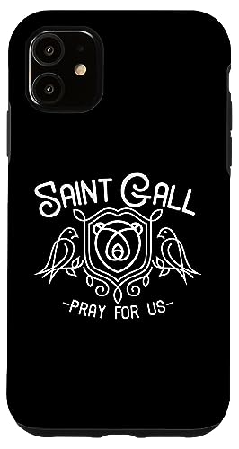 St. Gall Gallus Bird Geschenke Katholische irische Heilige Hülle für iPhone 11 von Happy Catholics