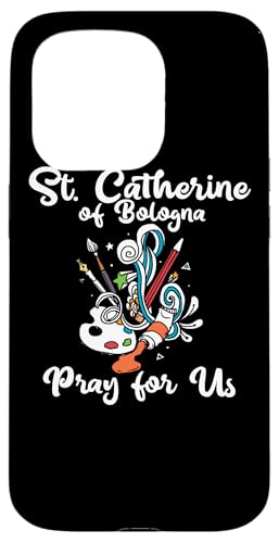 St. Katharina von Bologna Schutzpatronin der Künstler Kunst Hülle für iPhone 15 Pro St. Katharina von Bologna Schutzpatronin der Künstler Kunst Hülle für iPhone 15 Pro von Happy Catholics