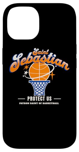 St. Sebastian Retro Basketball Schutzpatron Saint of Sports Athlete Hülle für iPhone 14 St. Sebastian Retro Basketball Schutzpatron Saint of Sports Athlete Hülle für iPhone 14 von Happy Catholics