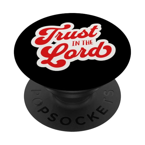 Trust in the Lord Sprichwörter 3 5 katholische Bibelversen Zitate PopSockets Klebender PopGrip von Happy Catholics