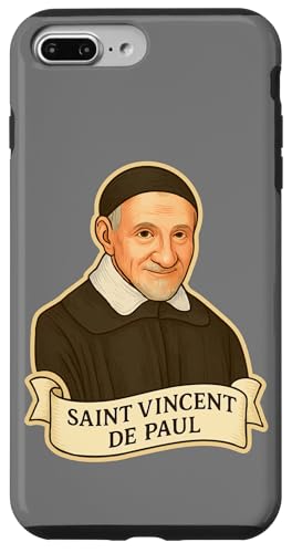 Vincent de Paul Französische Katholische Heilige Wohltätigkeitsorganisation Hülle für iPhone 7 Plus/8 Plus von Happy Catholics