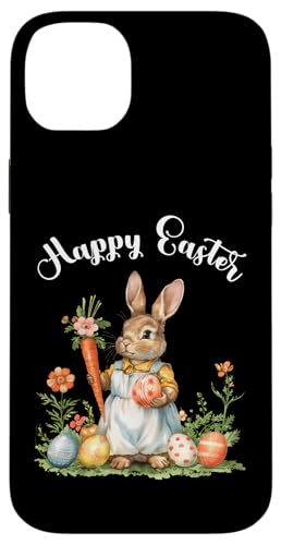 Happy Easter Bunny Karotte Ostereier Osterhase Kunstwerk Hülle für iPhone 14 Plus Happy Easter Bunny Karotte Ostereier Osterhase Kunstwerk Hülle für iPhone 14 Plus von Happy Easter Day Celebration