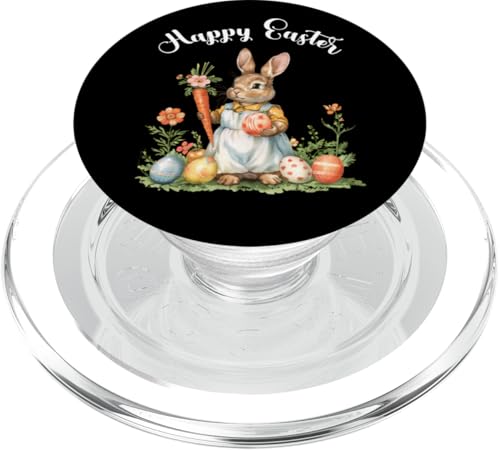 Happy Easter Bunny Karotte Ostereier Osterhase Kunstwerk PopSockets PopGrip für MagSafe Happy Easter Bunny Karotte Ostereier Osterhase Kunstwerk PopSockets PopGrip für MagSafe von Happy Easter Day Celebration