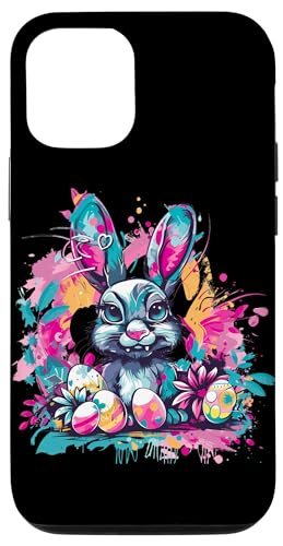 Hülle für iPhone 13 Happy Easter Pastell Gothic Ostern Hase Splash Ostereier von Happy Easter Day Celebration