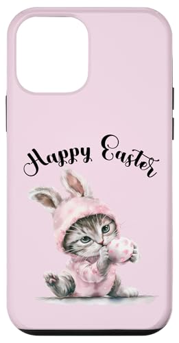 Osterhase Osterkostüm Eiersuche süße Katze Frohe Ostern Hülle für iPhone 12 mini von Happy Easter Day Celebration