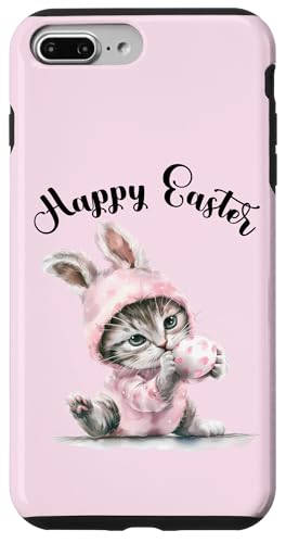Osterhase Osterkostüm Eiersuche süße Katze Frohe Ostern Hülle für iPhone 7 Plus/8 Plus von Happy Easter Day Celebration