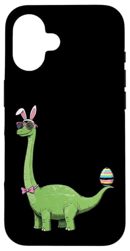 Dinosaurier Häschen Ohr Ei Ostertag Dinosaurier Dino Jungen Hülle für iPhone 16 Dinosaurier Häschen Ohr Ei Ostertag Dinosaurier Dino Jungen Hülle für iPhone 16 von Happy Easter Shirts For Women Men Kids