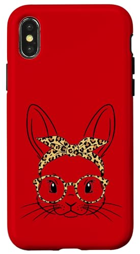 Osterhemden für Kinder Ostern T-Shirts Frauen Bunny Sonnenbrille Hülle für iPhone X/XS Osterhemden für Kinder Ostern T-Shirts Frauen Bunny Sonnenbrille Hülle für iPhone X/XS von Happy Easter Shirts For Women Men Kids