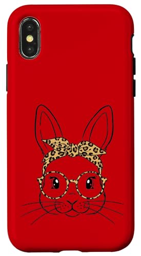 Osterhemden für Kinder Ostern T-Shirts Frauen Bunny Sonnenbrille Hülle für iPhone X/XS Osterhemden für Kinder Ostern T-Shirts Frauen Bunny Sonnenbrille Hülle für iPhone X/XS von Happy Easter Shirts For Women Men Kids