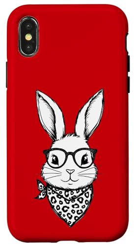 Osterhemden für Kinder Ostern T-Shirts Frauen Bunny Sonnenbrille Hülle für iPhone X/XS Osterhemden für Kinder Ostern T-Shirts Frauen Bunny Sonnenbrille Hülle für iPhone X/XS von Happy Easter Shirts For Women Men Kids