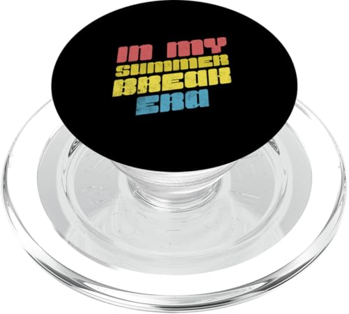 In My Summer Break Era Retro Letzter Schultag für Jungen und Mädchen PopSockets PopGrip für MagSafe In My Summer Break Era Retro Letzter Schultag für Jungen und Mädchen PopSockets PopGrip für MagSafe von Happy Last Day of School Outfit Gifts