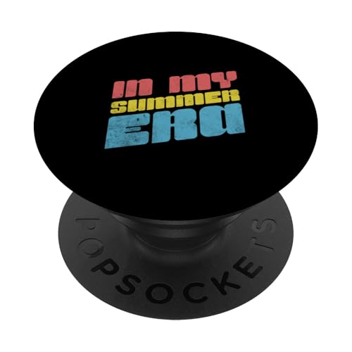 In My Summer Era Retro Last Day of School Jungen Mädchen Kinder PopSockets Klebender PopGrip In My Summer Era Retro Last Day of School Jungen Mädchen Kinder PopSockets Klebender PopGrip von Happy Last Day of School Outfit Gifts