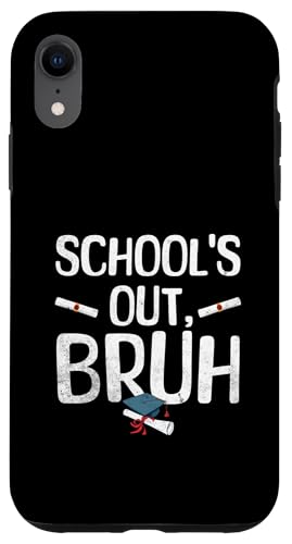 School's Out Bruh Lustige Sommerferien Letzter Schultag Kinder Hülle für iPhone XR von Happy Last Day of School Outfit Gifts
