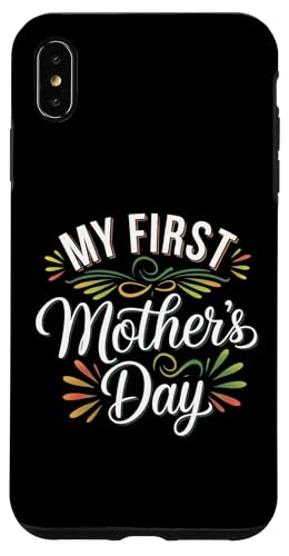 Damen My First Mother's Day Present for New Moms Graphic Hülle für iPhone XS Max Damen My First Mother's Day Present for New Moms Graphic Hülle für iPhone XS Max von Happy Mother's Day Graphic Tee