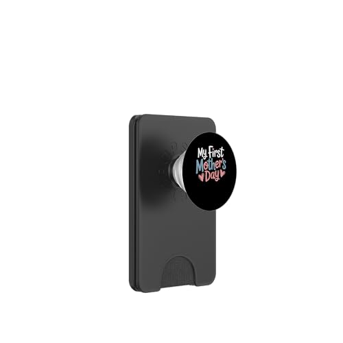 Damen My First Mother's Day Present for New Moms Graphic PopSockets PopWallet für MagSafe Damen My First Mother's Day Present for New Moms Graphic PopSockets PopWallet für MagSafe von Happy Mother's Day Graphic Tee