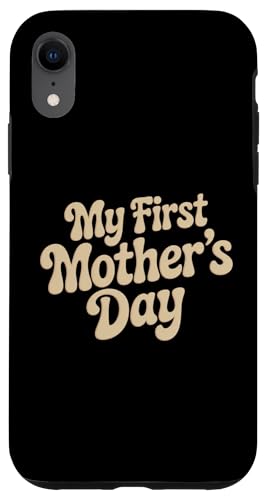 Grafik „Mein erster Muttertag, Mama trägt für neue Mütter“ Hülle für iPhone XR Grafik „Mein erster Muttertag, Mama trägt für neue Mütter“ Hülle für iPhone XR von Happy Mother's Day Graphic Tee