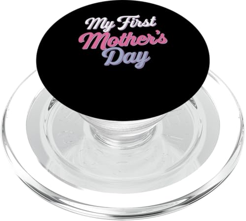 Grafik „Mein erster Muttertag, Mama trägt für neue Mütter“ PopSockets PopGrip für MagSafe Grafik „Mein erster Muttertag, Mama trägt für neue Mütter“ PopSockets PopGrip für MagSafe von Happy Mother's Day Graphic Tee