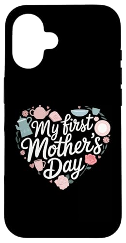 Mein erstes Muttertagsgeschenk Kleidung für die Mutterschaft neuer Mütter Hülle für iPhone 16 Mein erstes Muttertagsgeschenk Kleidung für die Mutterschaft neuer Mütter Hülle für iPhone 16 von Happy Mother's Day Graphic Tee