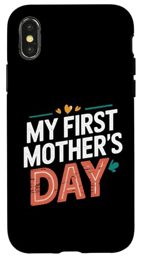 Mein erstes Muttertagsgeschenk Kleidung für die Mutterschaft neuer Mütter Hülle für iPhone X/XS Mein erstes Muttertagsgeschenk Kleidung für die Mutterschaft neuer Mütter Hülle für iPhone X/XS von Happy Mother's Day Graphic Tee