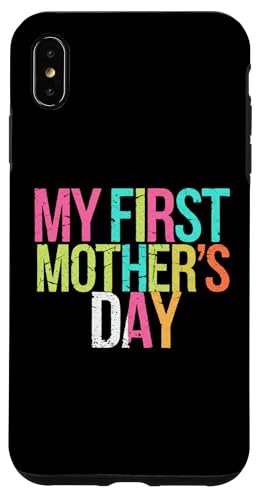Mein erstes Muttertagsgeschenk Kleidung für die Mutterschaft neuer Mütter Hülle für iPhone XS Max Mein erstes Muttertagsgeschenk Kleidung für die Mutterschaft neuer Mütter Hülle für iPhone XS Max von Happy Mother's Day Graphic Tee