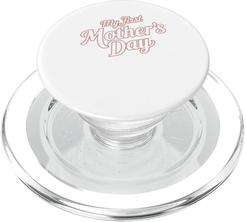 My First Mother's Day Damen Graphic Tee Mom's Day PopSockets PopGrip für MagSafe My First Mother's Day Damen Graphic Tee Mom's Day PopSockets PopGrip für MagSafe von Happy Mother's Day Graphic Tee