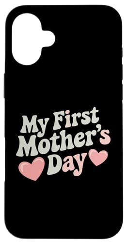 My First Mother's Day Damen New Mom Graphic Tee Hülle für iPhone 16 Plus My First Mother's Day Damen New Mom Graphic Tee Hülle für iPhone 16 Plus von Happy Mother's Day Graphic Tee
